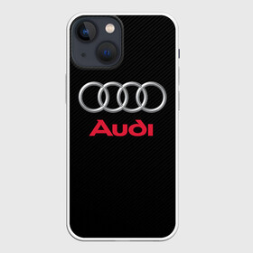 Чехол для iPhone 13 mini с принтом AUDI | АУДИ в Новосибирске,  |  | audi | auto | sport | авто | автомобиль | автомобильные | ауди | бренд | марка | машины | спорт