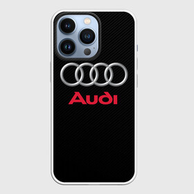 Чехол для iPhone 13 Pro с принтом AUDI | АУДИ в Новосибирске,  |  | audi | auto | sport | авто | автомобиль | автомобильные | ауди | бренд | марка | машины | спорт