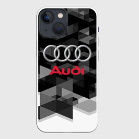 Чехол для iPhone 13 mini с принтом AUDI в Новосибирске,  |  | audi | auto | sport | авто | автомобиль | автомобильные | ауди | бренд | марка | машины | порт | смашины | спорт