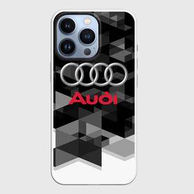Чехол для iPhone 13 Pro с принтом AUDI в Новосибирске,  |  | audi | auto | sport | авто | автомобиль | автомобильные | ауди | бренд | марка | машины | порт | смашины | спорт