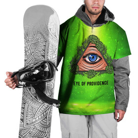 Накидка на куртку 3D с принтом Всевидящее око в Новосибирске, 100% полиэстер |  | Тематика изображения на принте: всевидящее око | глаз | за тобой наблюдают | заговор | зрачок | креатив | листва | листья | масон | масоны | наблюдение | сговор | треугольник