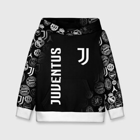 Детская толстовка 3D с принтом JUVENTUS | ЮВЕНТУС (Z) в Новосибирске, 100% полиэстер | двухслойный капюшон со шнурком для регулировки, мягкие манжеты на рукавах и по низу толстовки, спереди карман-кенгуру с мягким внутренним слоем | arsenal | bayern | bayern munchen | borussia | chelsea | fc barca | juventus | liverp | manchester city | manchester united | milan | real madrid | арсенал | бавария | барселона | боруссия | манчестер сити | манчестер