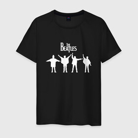 Мужская футболка хлопок с принтом Beatles | Битлз (Z) в Новосибирске, 100% хлопок | прямой крой, круглый вырез горловины, длина до линии бедер, слегка спущенное плечо. | beatles | john lennon | liverpool four | ring | rock | битлз | джон леннон | джордж харрисон | ливерпульская четверка | мерсибит | пол маккартни | психоделический рок | ринго старр | рок | рок н ролл | хард рок