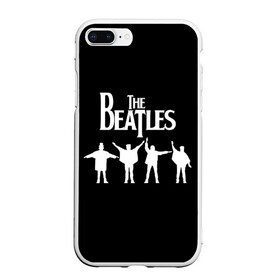 Чехол для iPhone 7Plus/8 Plus матовый с принтом Beatles в Новосибирске, Силикон | Область печати: задняя сторона чехла, без боковых панелей | beatles | john lennon | liverpool four | ring | rock | битлз | джон леннон | джордж харрисон | ливерпульская четверка | мерсибит | пол маккартни | психоделический рок | ринго старр | рок | рок н ролл | хард рок