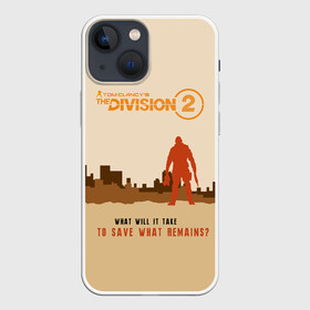 Чехол для iPhone 13 mini с принтом Tom Clancys The Division 2 в Новосибирске,  |  | extremis malis | logo | new york | shd agent | the division 2 | the division logo | tom clancys the division