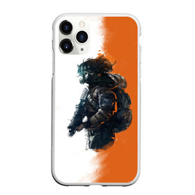 Чехол для iPhone 11 Pro матовый с принтом The Division 2 Defender в Новосибирске, Силикон |  | Тематика изображения на принте: extremis malis | logo | new york | shd agent | the division 2 | the division logo | tom clancys the division