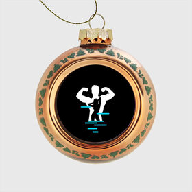 Стеклянный ёлочный шар с принтом титан в Новосибирске, Стекло | Диаметр: 80 мм | Тематика изображения на принте: crossfit | sport | бодибилдинг | зал | мужчина | мускулы | мышцы | сила | спорт | фитнес