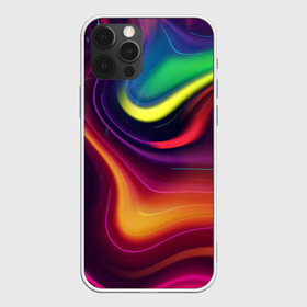 Чехол для iPhone 12 Pro с принтом Acid Club в Новосибирске, силикон | область печати: задняя сторона чехла, без боковых панелей | Тематика изображения на принте: acid | hyper | neon | абстракция | дискотека | кислота | кислотная футболка | кислотный цвет | клуб | клубная | неон | неоновый свет | ночной | хайп | хайпер