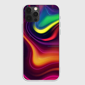 Чехол для iPhone 12 Pro Max с принтом Acid Club в Новосибирске, Силикон |  | acid | hyper | neon | абстракция | дискотека | кислота | кислотная футболка | кислотный цвет | клуб | клубная | неон | неоновый свет | ночной | хайп | хайпер