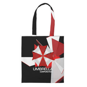 Сумка 3D повседневная с принтом UMBRELLA CORP. в Новосибирске, 100% полиэстер | Плотность: 200 г/м2; Размер: 34×35 см; Высота лямок: 30 см | biohazard | biohazard 7 | crocodile | fang | game | hand | monster | new umbrella | resident evil | resident evil 7 | umbrella | umbrella corp | umbrella corporation | zombie | обител