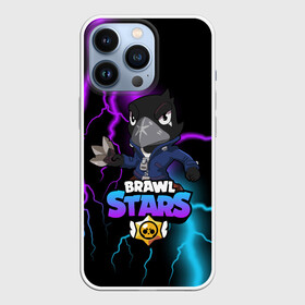 Чехол для iPhone 13 Pro с принтом BRAWL STARS CROW в Новосибирске,  |  | brawl | brawl stars | crow | leon | sally | shark | stars | акула | бравл | бравл старс | браво старс | игра | компьютерная | кров | леон | леон акула | макс | молния | старс | шарк