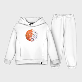 Детский костюм хлопок Oversize с принтом BasketBall в Новосибирске,  |  | air | ball | balls | basket | basketball | bulls | game | hip hop | jordan | kobi | lakers | nba | oneill | play | rap | shakil | shaq | sport | баскет | баскетбол | джордан | зож | игра | играть | инста | нба | спорт | стиль | шакил