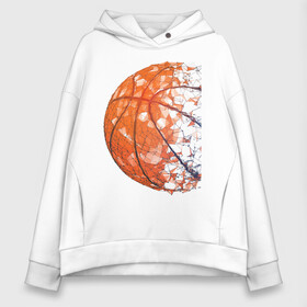 Женское худи Oversize хлопок с принтом BasketBall Style в Новосибирске, френч-терри — 70% хлопок, 30% полиэстер. Мягкий теплый начес внутри —100% хлопок | боковые карманы, эластичные манжеты и нижняя кромка, капюшон на магнитной кнопке | air | ball | balls | basket | basketball | bulls | game | hip hop | jordan | kobi | lakers | nba | oneill | play | rap | shakil | shaq | sport | баскет | баскетбол | джордан | зож | игра | играть | инста | нба | спорт | стиль | шакил