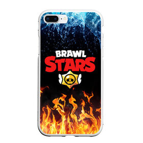 Чехол для iPhone 7Plus/8 Plus матовый с принтом BRAWL STARS в Новосибирске, Силикон | Область печати: задняя сторона чехла, без боковых панелей | 8 bit | 8 бит | bibi | brawl stars | crow | el brown | leon | leon shark | max | mr.p | sally leon | shark | stars | virus | werewolf | акула | биби | вирус | ворон | леон | оборотень | пингвин