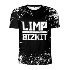 Мужская футболка 3D спортивная с принтом Limp Bizkit в Новосибирске, 100% полиэстер с улучшенными характеристиками | приталенный силуэт, круглая горловина, широкие плечи, сужается к линии бедра | bizkit | limp | limp bizkit | music | rock | бизкиты | лимп бизкит | лимпы | липкие письки | музыка | рок