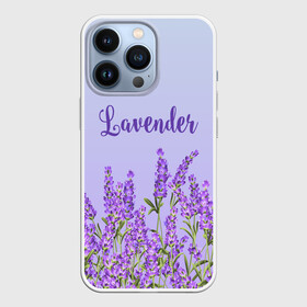 Чехол для iPhone 13 Pro с принтом Lavander в Новосибирске,  |  | Тематика изображения на принте: 8 марта | lavanda | лаванда | праздник | цветы