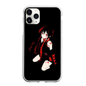 Чехол для iPhone 11 Pro Max матовый с принтом Anime Girl в Новосибирске, Силикон |  | Тематика изображения на принте: ahegao | anime | blood | girl | girls | japan | senpai | аниме | ахегао | девушка | кровь | семпай | сенпай | химико | япония