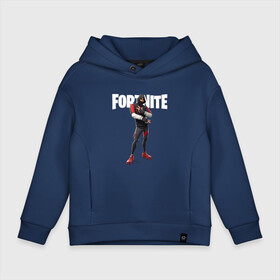 Детское худи Oversize хлопок с принтом FORTNITE IKONIK в Новосибирске, френч-терри — 70% хлопок, 30% полиэстер. Мягкий теплый начес внутри —100% хлопок | боковые карманы, эластичные манжеты и нижняя кромка, капюшон на магнитной кнопке | fortnite | fortnite 2 | fortnite x | ikonik | marshmello | ninja | ninja streamer | иконик | маршмелло | ниндзя | фортнайт | фортнайт 2 | фортнайт глава 2