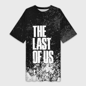 Платье-футболка 3D с принтом THE LAST OF US в Новосибирске,  |  | cicadas | fireflies | naughty dog | the last of us | the last of us part 2 | джоэл | последние из нас | цикады | элли