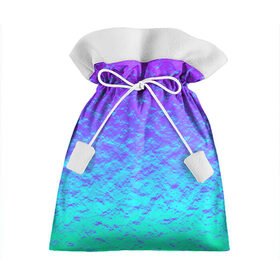 Подарочный 3D мешок с принтом ПЕРЛАМУТР в Новосибирске, 100% полиэстер | Размер: 29*39 см | neon | retro | абстракция | блестки | вода | волны | краски | неон | неоновый | перламутр | поп | радуга | ретро | текстура | фиолетовый