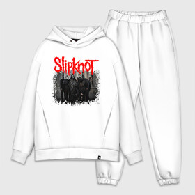 Мужской костюм хлопок OVERSIZE с принтом SLIPKNOT | СЛИПКНОТ (Z) в Новосибирске,  |  | slipknot | алессандро вентурелла | джей вайнберг | джеймс рут | кори тейлор | крэйг джонс | мик томсон | петля | сид уилсон | скользящий узел | слипкнот | удавка | шон крэхан