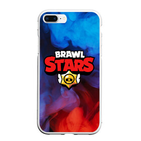 Чехол для iPhone 7Plus/8 Plus матовый с принтом BRAWL STARS в Новосибирске, Силикон | Область печати: задняя сторона чехла, без боковых панелей | 8 bit | 8 бит | bibi | brawl stars | crow | el brown | leon | leon shark | max | mr.p | sally leon | shark | stars | virus | werewolf | акула | биби | вирус | ворон | леон | оборотень | пингвин