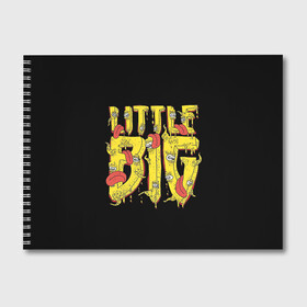 Альбом для рисования с принтом Little Big в Новосибирске, 100% бумага
 | матовая бумага, плотность 200 мг. | Тематика изображения на принте: 20 | 2020 | big | eurovision | little | music | биг | бузова | евровидение | ильич | литл | музыка