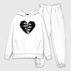 Мужской костюм хлопок OVERSIZE с принтом Lizer в Новосибирске,  |  | art | black | heart | lizer | love | love is | rap | арт | артист | дым | лизер | любовь | музыка | прикольная | реп | репер | русский реп | рэп | сердце