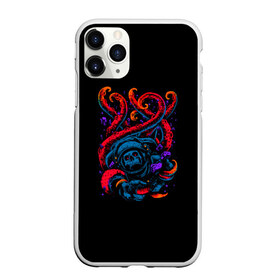 Чехол для iPhone 11 Pro матовый с принтом Ктулху в Новосибирске, Силикон |  | art | cthulhu | evil | green | monster | obey | арт | великий | владыка | дракон | зло | кальмар | крылья | ктулху | лавкрафт | мифический | мифология | монстр | осьминог | прикольная | чудище | щупальца