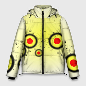 Мужская зимняя куртка 3D с принтом Молекулы в Новосибирске, верх — 100% полиэстер; подкладка — 100% полиэстер; утеплитель — 100% полиэстер | длина ниже бедра, свободный силуэт Оверсайз. Есть воротник-стойка, отстегивающийся капюшон и ветрозащитная планка. 

Боковые карманы с листочкой на кнопках и внутренний карман на молнии. | Тематика изображения на принте: abstract | background | patter | абстракт | абстрактный | био | биология | молекула | молекулы | наука | паттерн | простой | текстура | текстуры | физика | фон | цветной | яркий