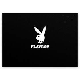 Поздравительная открытка с принтом PLAYBOY | ПЛЕЙБОЙ (Z) в Новосибирске, 100% бумага | плотность бумаги 280 г/м2, матовая, на обратной стороне линовка и место для марки
 | Тематика изображения на принте: brand | brazzers | faketaxi | hub | mode | playboy | бразерс | бренд | мода | фейк такси