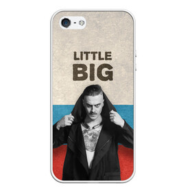 Чехол для iPhone 5/5S матовый с принтом Little Big в Новосибирске, Силикон | Область печати: задняя сторона чехла, без боковых панелей | little big | евровидение