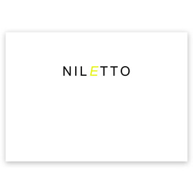 Поздравительная открытка с принтом NILETTO в Новосибирске, 100% бумага | плотность бумаги 280 г/м2, матовая, на обратной стороне линовка и место для марки
 | любимка | нилето | нилетто | хаски