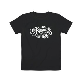 Детская футболка хлопок с принтом The Rasmus в Новосибирске, 100% хлопок | круглый вырез горловины, полуприлегающий силуэт, длина до линии бедер | lauri johannes | rasmus | аки хакала | альтернативный рок | готик рок | лаури юлёнен | паули рантасалми | поп рок | размус | симфоник рок | софт рок | фанк рок