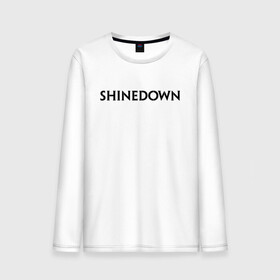 Мужской лонгслив хлопок с принтом Shinedown в Новосибирске, 100% хлопок |  | rock | shinedown | альтернативный метал | барри керч | брент смит | зак маерс | музыка | ню метал | пост гранж | рок | хард рок | эрик басс