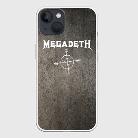 Чехол для iPhone 13 с принтом Megadeth | Мегадеф (Z) в Новосибирске,  |  | dave mustaine | megadeth | music | rock | дирк вербурен | дэвид эллефсон | дэйв мастейн | кико лоурейро | мегадеф | музыка | рок | трэш метал | хард рок | хеви метал