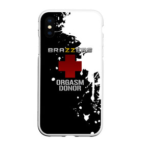 Чехол для iPhone XS Max матовый с принтом Brazzers orgasm donor в Новосибирске, Силикон | Область печати: задняя сторона чехла, без боковых панелей | brazzers | ананизм | бразерс | браззерс | братья | звезда | мостурба | надпись | прикол | проно хуб | сайт | с