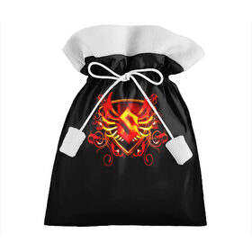 Подарочный 3D мешок с принтом Sabaton в Новосибирске, 100% полиэстер | Размер: 29*39 см | Тематика изображения на принте: blood | fire | logo | rock | sabaton | группа | кровь | логотип | надпись | огонь | патрик йоханссон | рок | сабатон | символ | хэви метал | швеция