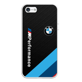 Чехол для iPhone 5/5S матовый с принтом BMW M PERFORMANCE в Новосибирске, Силикон | Область печати: задняя сторона чехла, без боковых панелей | bmw | bmw motorsport | bmw performance | carbon | m | motorsport | performance | sport | бмв | карбон | моторспорт | спорт