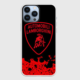 Чехол для iPhone 13 Pro Max с принтом Lamborghini | Ламборгини в Новосибирске,  |  | audi | auto | aventador | lamborghini | murcielago | urus | авто | автомобиль | ам | ламба | ламборгини | машина | машины | спорткар | урус