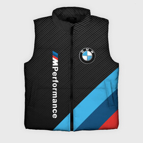 Мужской жилет утепленный 3D с принтом BMW M PERFORMANCE в Новосибирске,  |  | bmw | bmw motorsport | bmw performance | carbon | m | motorsport | performance | sport | бмв | карбон | моторспорт | спорт