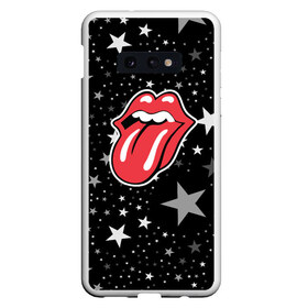 Чехол для Samsung S10E с принтом rolling stones star в Новосибирске, Силикон | Область печати: задняя сторона чехла, без боковых панелей | mick jagger | music | rock | rolling stones | музыка | рок