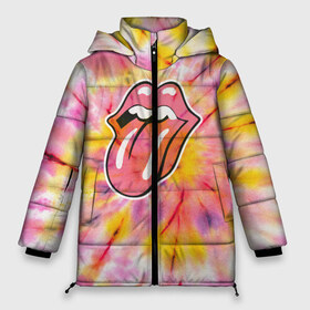 Женская зимняя куртка 3D с принтом Rolling Stones tie-dye в Новосибирске, верх — 100% полиэстер; подкладка — 100% полиэстер; утеплитель — 100% полиэстер | длина ниже бедра, силуэт Оверсайз. Есть воротник-стойка, отстегивающийся капюшон и ветрозащитная планка. 

Боковые карманы с листочкой на кнопках и внутренний карман на молнии | mick jagger | music | rock | rolling stones | музыка | рок