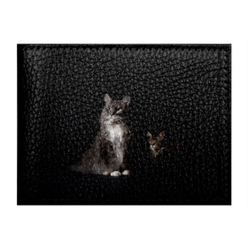 Обложка для студенческого билета с принтом Котики в Новосибирске, натуральная кожа | Размер: 11*8 см; Печать на всей внешней стороне | Тематика изображения на принте: animal | animals | beast | black | cat | kitten | животное | животные | зверек | зверь | кот | котейка | котенок | котики | котэ | кошка | кошки | мейн кун | черная