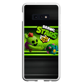 Чехол для Samsung S10E с принтом brawn stars Spike Спайк в Новосибирске, Силикон | Область печати: задняя сторона чехла, без боковых панелей | brawl | brawl stars | brawlstars | brawl_stars | jessie | poco | бравл | бравлстарс | поко