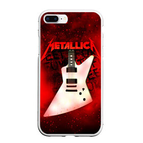 Чехол для iPhone 7Plus/8 Plus матовый с принтом Metallica в Новосибирске, Силикон | Область печати: задняя сторона чехла, без боковых панелей | album | black | concert | heavy | kirk | metal | metallica | music | rock | tolls | джеймс хэтфилд | кирк хэмметт | клифф бёртон | ларс ульрих | метал | металлика | трэш