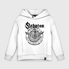 Детское худи Oversize хлопок с принтом Sabaton в Новосибирске, френч-терри — 70% хлопок, 30% полиэстер. Мягкий теплый начес внутри —100% хлопок | боковые карманы, эластичные манжеты и нижняя кромка, капюшон на магнитной кнопке | battle | panzerkampf | primo victoria | sabaton | the art of war | the great war | атака мертвецов | бисмарк | броден | войны | группа | йоаким | латный ботинок | метал | ночные ведьмы | пауэр | рок | рыцарские доспехи | сабатон