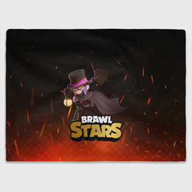 Плед 3D с принтом Brawl stars Mortis Мортис в Новосибирске, 100% полиэстер | закругленные углы, все края обработаны. Ткань не мнется и не растягивается | brawl | brawl stars | brawlstars | brawl_stars | jessie | mortis | бравл | бравлстарс | мортис