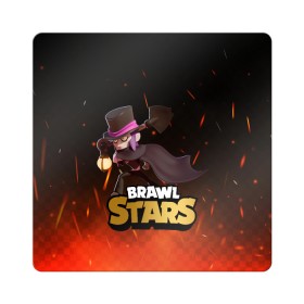 Магнит виниловый Квадрат с принтом Brawl stars Mortis Мортис в Новосибирске, полимерный материал с магнитным слоем | размер 9*9 см, закругленные углы | Тематика изображения на принте: brawl | brawl stars | brawlstars | brawl_stars | jessie | mortis | бравл | бравлстарс | мортис