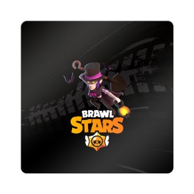 Магнит виниловый Квадрат с принтом Brawl stars Mortis Мортис в Новосибирске, полимерный материал с магнитным слоем | размер 9*9 см, закругленные углы | Тематика изображения на принте: brawl | brawl stars | brawlstars | brawl_stars | jessie | mortis | бравл | бравлстарс | ворон | мортис